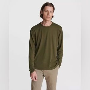 Rag & bone Classic Linen Long Sleeve Tee